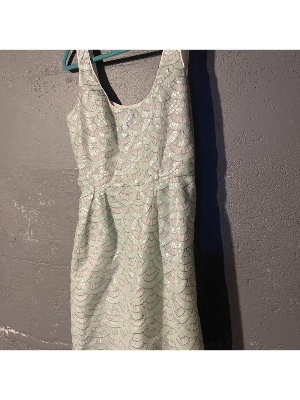 Bebe Women's Green and Multi Dress